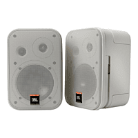 JBL Two-Way Professional Compact Loudspeaker White Pair 150W