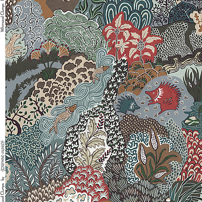 Whimsical Clumps Fabric - Multi Whimsical Clumps Fabric - Multi