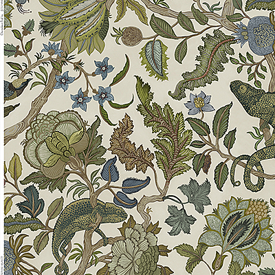 Chameleon Trail Fabric - Sage and Green Chameleon Trail Fabric - Sage and Green