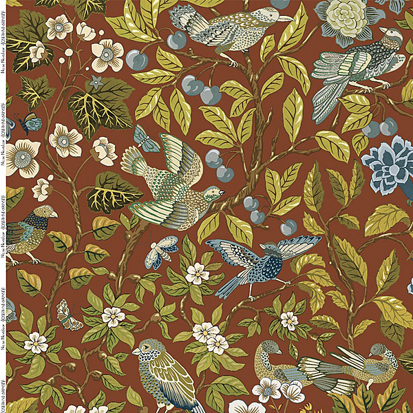 Noise Next Door - Brown - Cotton Heavy Linen Natural