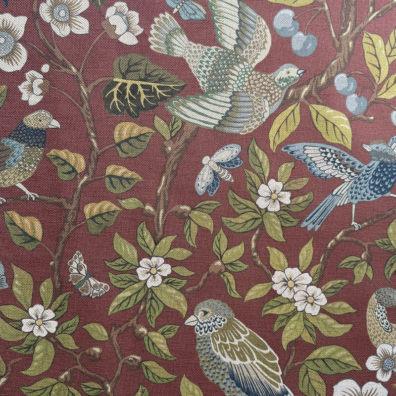 Noise Next Door - Brown - Cotton Heavy Linen Natural