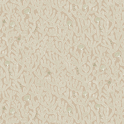 Coral Wallpaper - Edge Sand Coral Wallpaper - Edge Sand