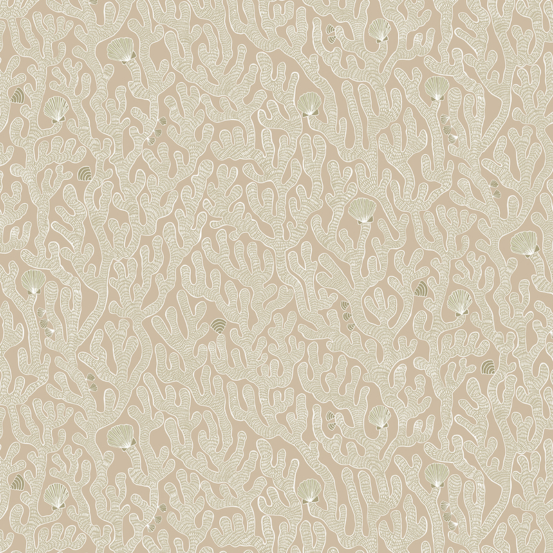 Coral Wallpaper - Edge Sand Coral Wallpaper - Edge Sand