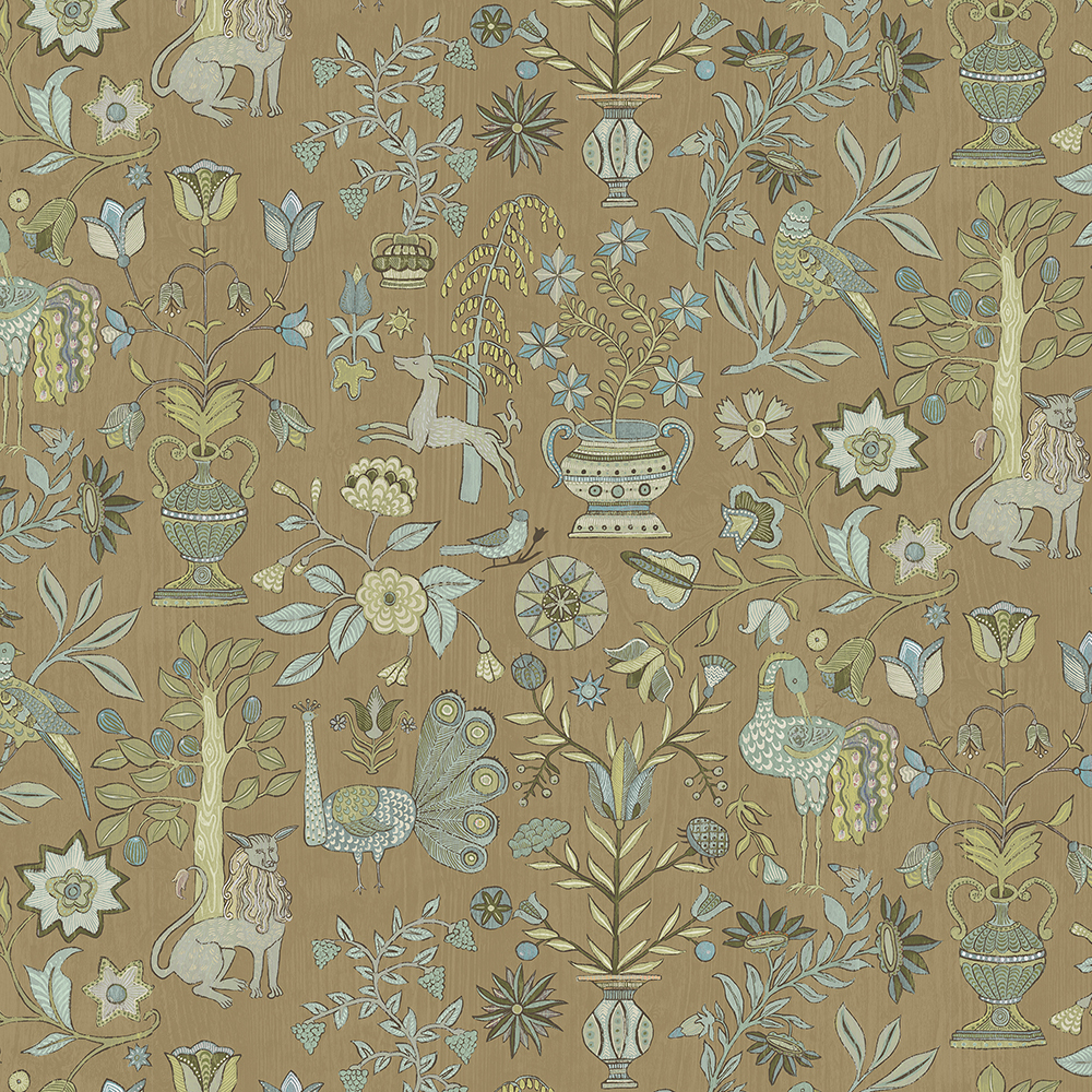 Fable Garden - Stone - Wallpaper
