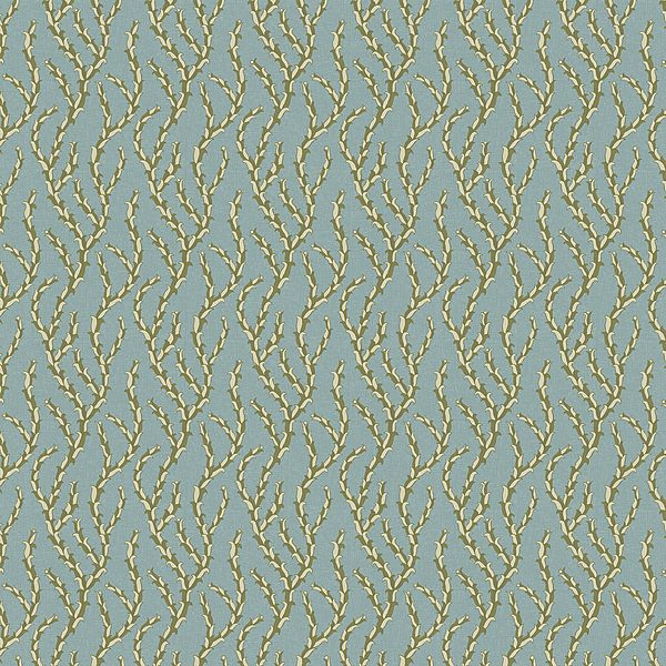 Tiddle - Light Blue - Wallpaper
