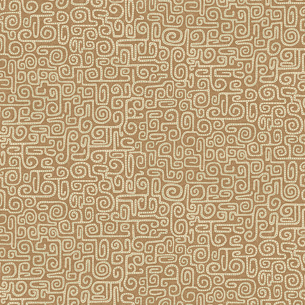 Wiggleton - Brown - Wallpaper