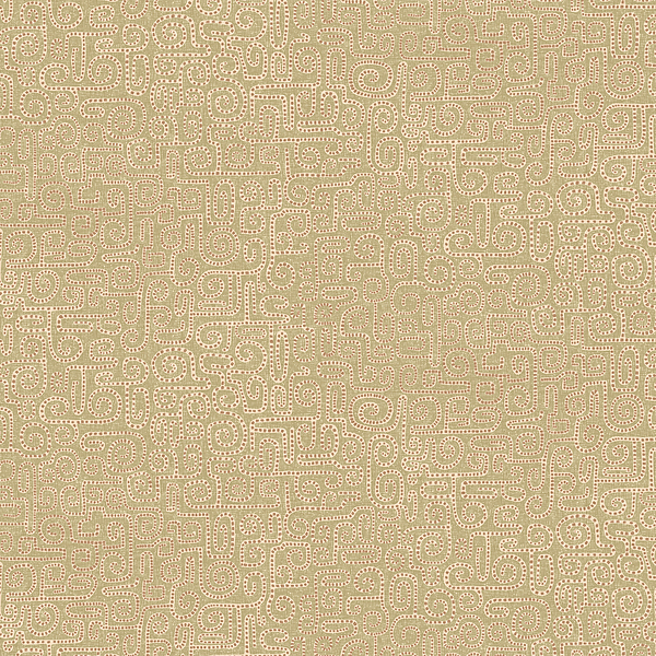 Wiggleton - Sage and Blush - Wallpaper