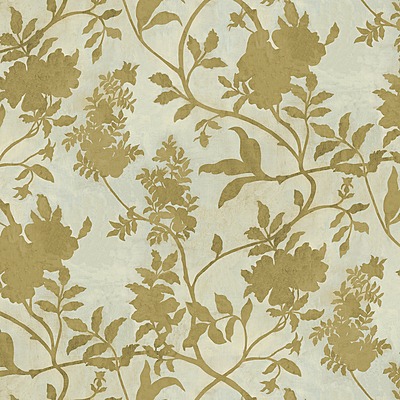 Tangleby - Yellow - Wallpaper