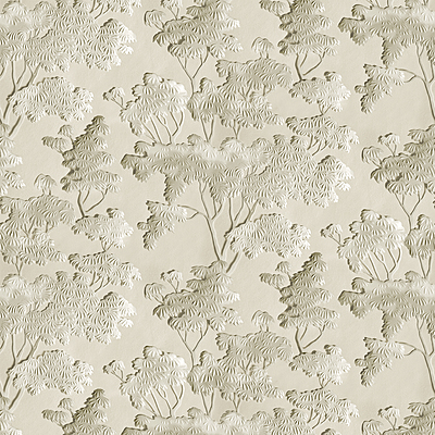 Mengla Grasscloth - White - Wallcovering