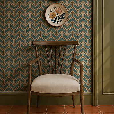 Chevron - Little Ponds and Orange A