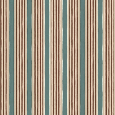 Pembroke Stripe - Little Ponds and Punch - Wallpaper