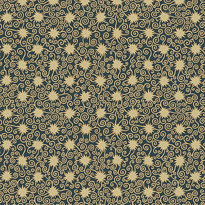 Stella - Beakster Blue - Wallpaper