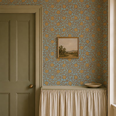 Stella - Sky and Smith Yellow - Wallpaper