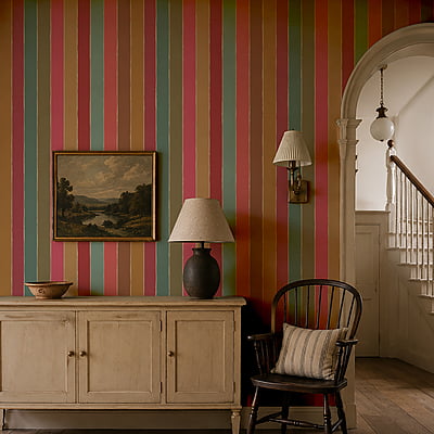 Studio Stripe - Paint Pots - Wallpaper Studio Stripe - Paint Pots - Wallpaper