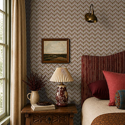 Zippy - Plaster Pink - Wallpaper Zippy - Plaster Pink - Wallpaper