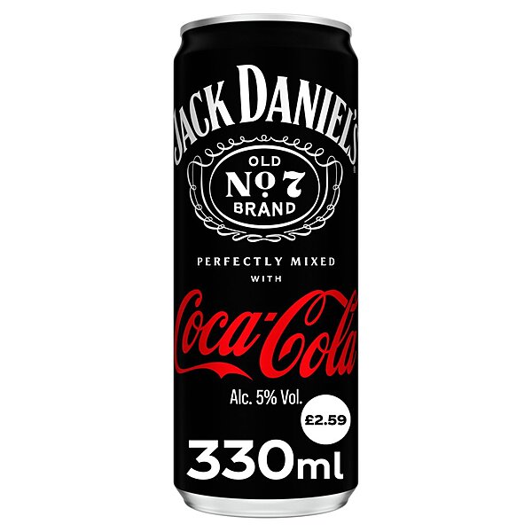 Jack Daniel and Cola Can PM