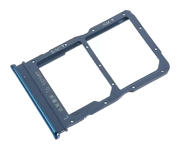 Honor 20e - Replacement Dual SIM Card Tray - Jade Blue