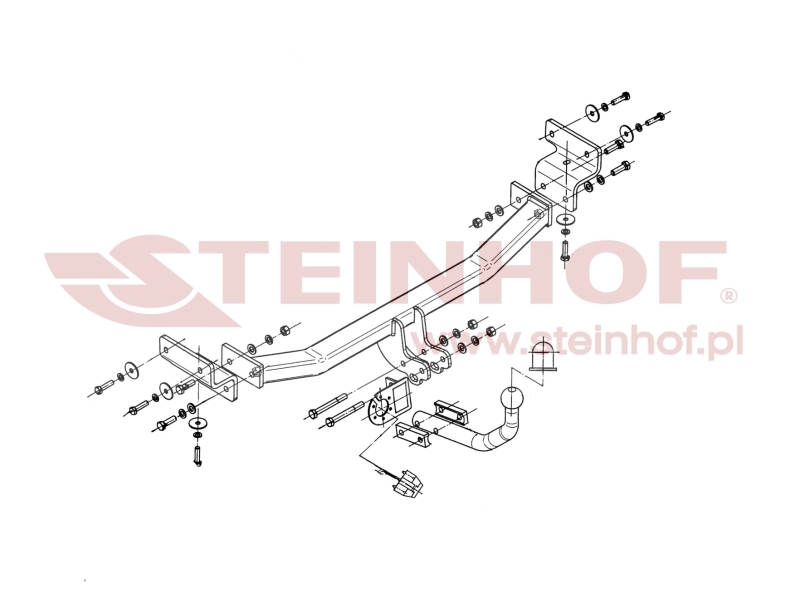 Hyundai i30 5D Tow Bar (2007-2012) K-001