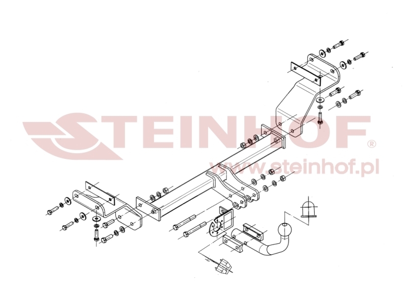 Kia Cee'd Sporty Wagon Estate Tow Bar (2007-2012) K-003