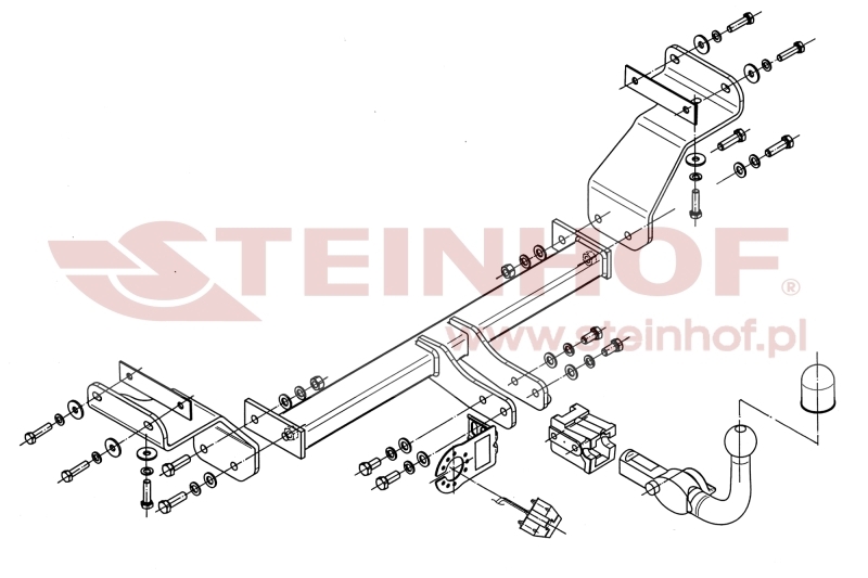 Kia Cee'd Sporty Wagon Estate Tow Bar (2007-2012) K-004