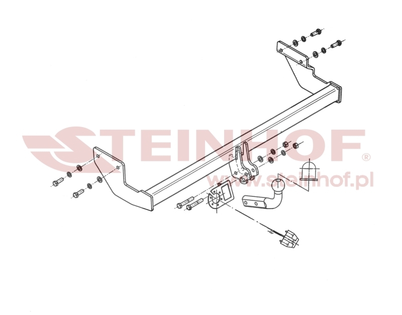 Kia Picanto 5D Tow Bar (2004-2011) K-005
