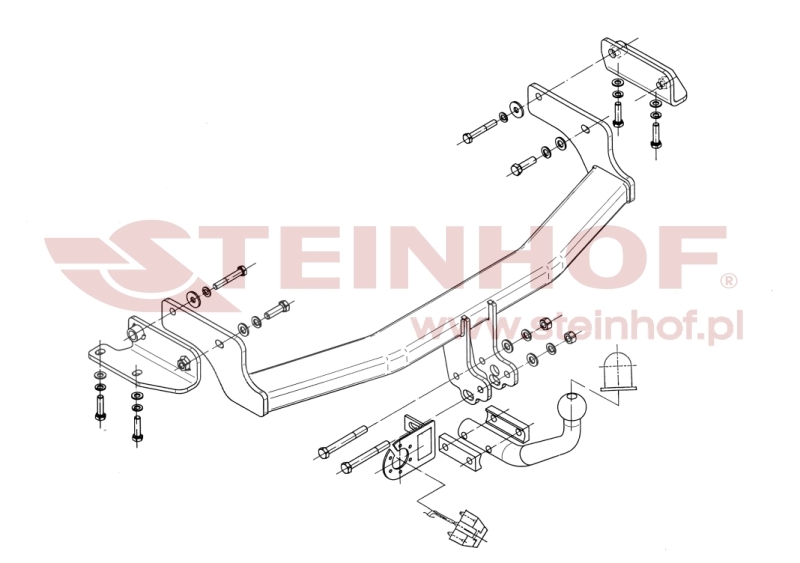 Kia Carens Tow Bar (2006-2013) K-006