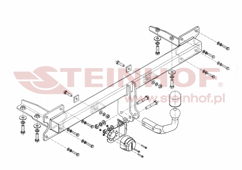 Kia Carnival I Tow Bar (1999-2006) K-009
