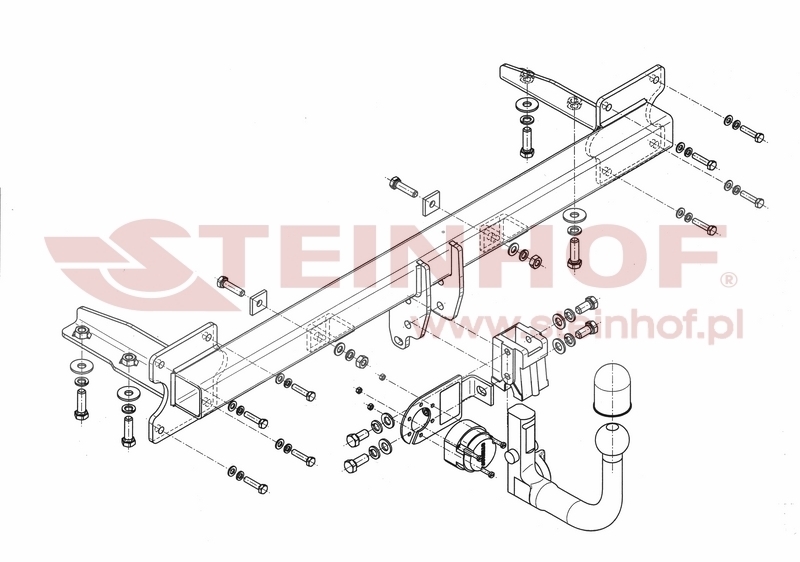 Kia Carnival I Tow Bar (1999-2006) K-011