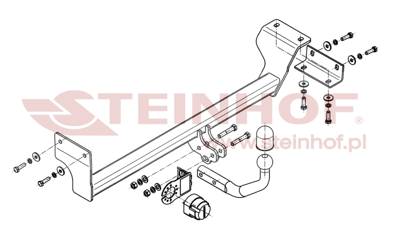 Kia Picanto 5D Tow Bar (2011-2015) K-037