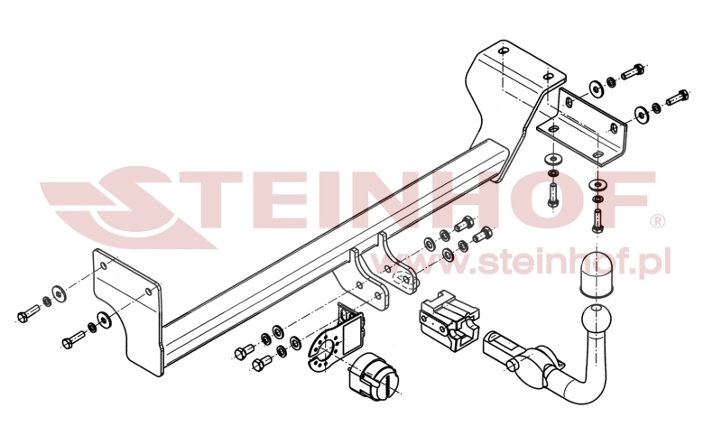 Kia Picanto 5D Tow Bar (2011-2015) K-038
