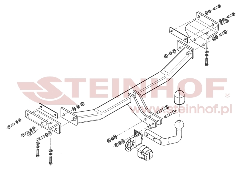 Kia Cee'd 5D (JD) Tow Bar (2012-2018) K-055