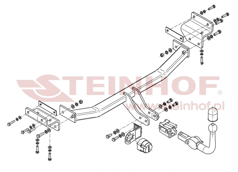 Kia Cee'd 5D (JD) Tow Bar (2012-2018) K-056