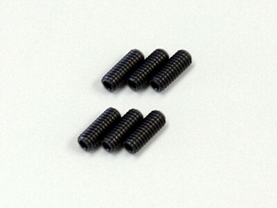 Metallic Headless Set Screws M4x10mm (6) Kyosho