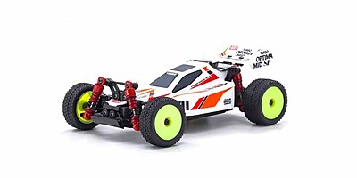 Kyosho Mini-Z MB010 Readyset 4WD Turbo Optima Mid Special White Kyosho Mini-Z MB010 Readyset 4WD Turbo Optima Mid Special White