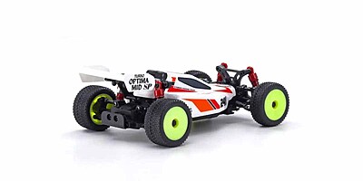 Kyosho Mini-Z MB010 Readyset 4WD Turbo Optima Mid Special White Kyosho Mini-Z MB010 Readyset 4WD Turbo Optima Mid Special White
