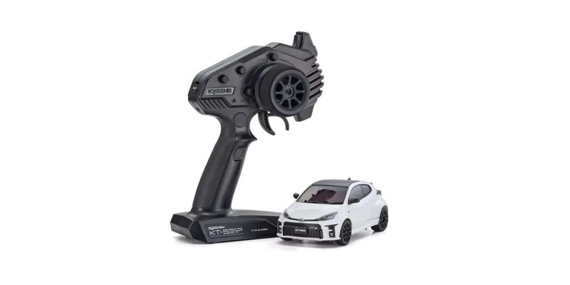 Kyosho Mini-Z MR04 RWD Toyota Yaris White (N-HM/KT531P) w/Gyro & LED Kyosho Mini-Z MR04 RWD Toyota Yaris White (N-HM/KT531P) w/Gyro & LED