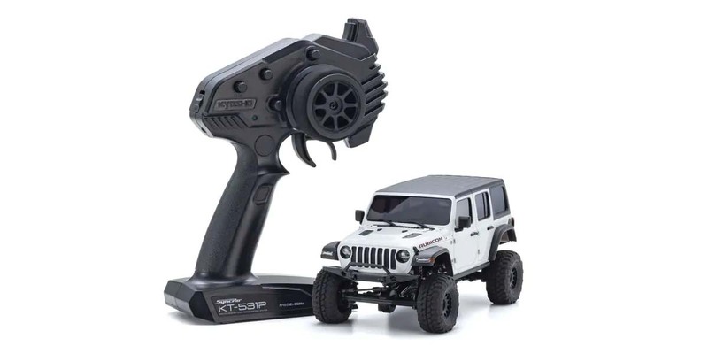 Mini-Z 4X4 MX-01 Jeep Wrangler Unlimited Rubicon White (KT531P) Mini-Z 4X4 MX-01 Jeep Wrangler Unlimited Rubicon White (KT531P)