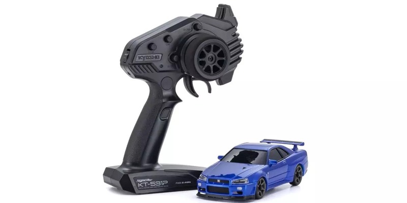 Kyosho Mini-Z AWD Nissan Skyline GT-R R34 Metallic Blue (MA020N-L) Kyosho Mini-Z AWD Nissan Skyline GT-R R34 Metallic Blue (MA020N-L)
