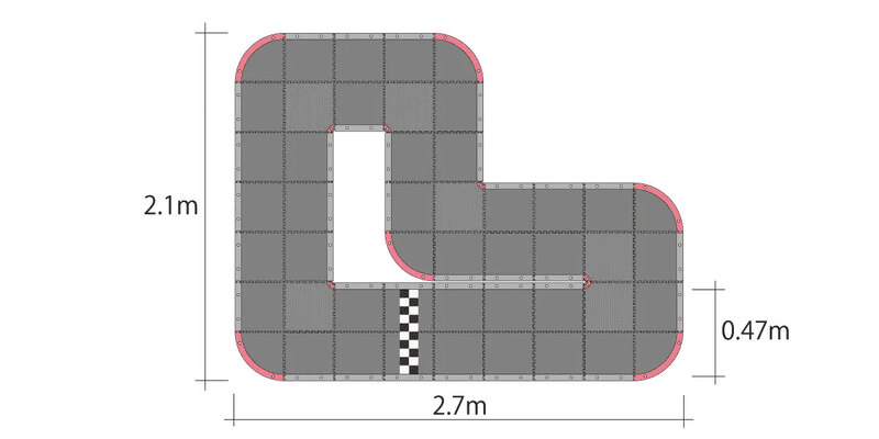 Kyosho Mini-Z Grand Prix Circuit 30 Urethane (48pcs - 30x30) Kyosho Mini-Z Grand Prix Circuit 30 Urethane (48pcs - 30x30)