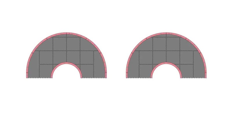 Kyosho Mini-Z Grand Prix Circuit50 Oval Extension (32pcs) Kyosho Mini-Z Grand Prix Circuit50 Oval Extension (32pcs)