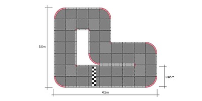 Kyosho Mini-Z Grand Prix Circuit50 Urethane (48pcs - 50x50)