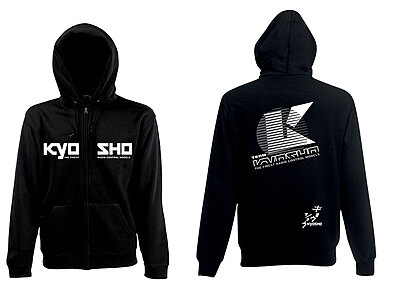 Kyosho Zip Hoodie 2022 Black - 3XL