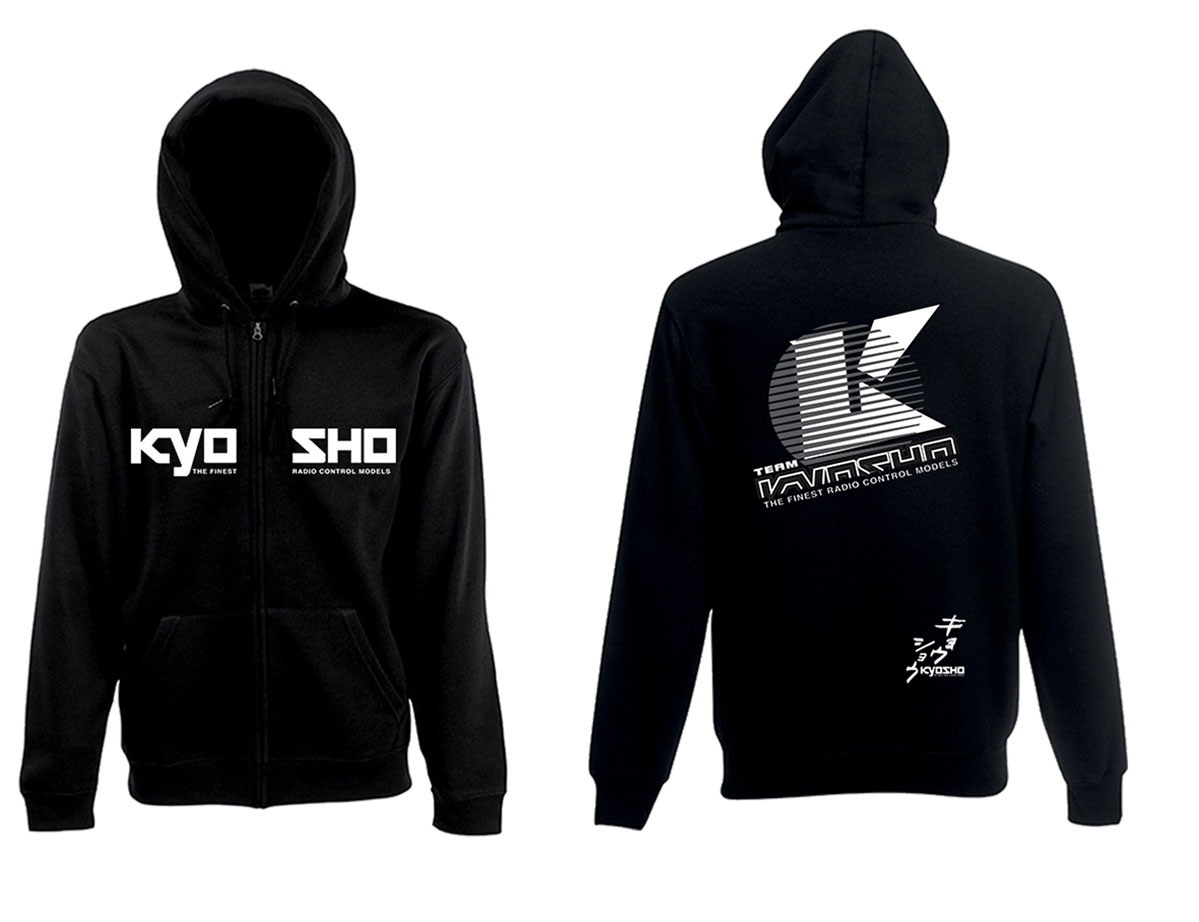 Kyosho Zip Hoodie 2022 Black - 3XL