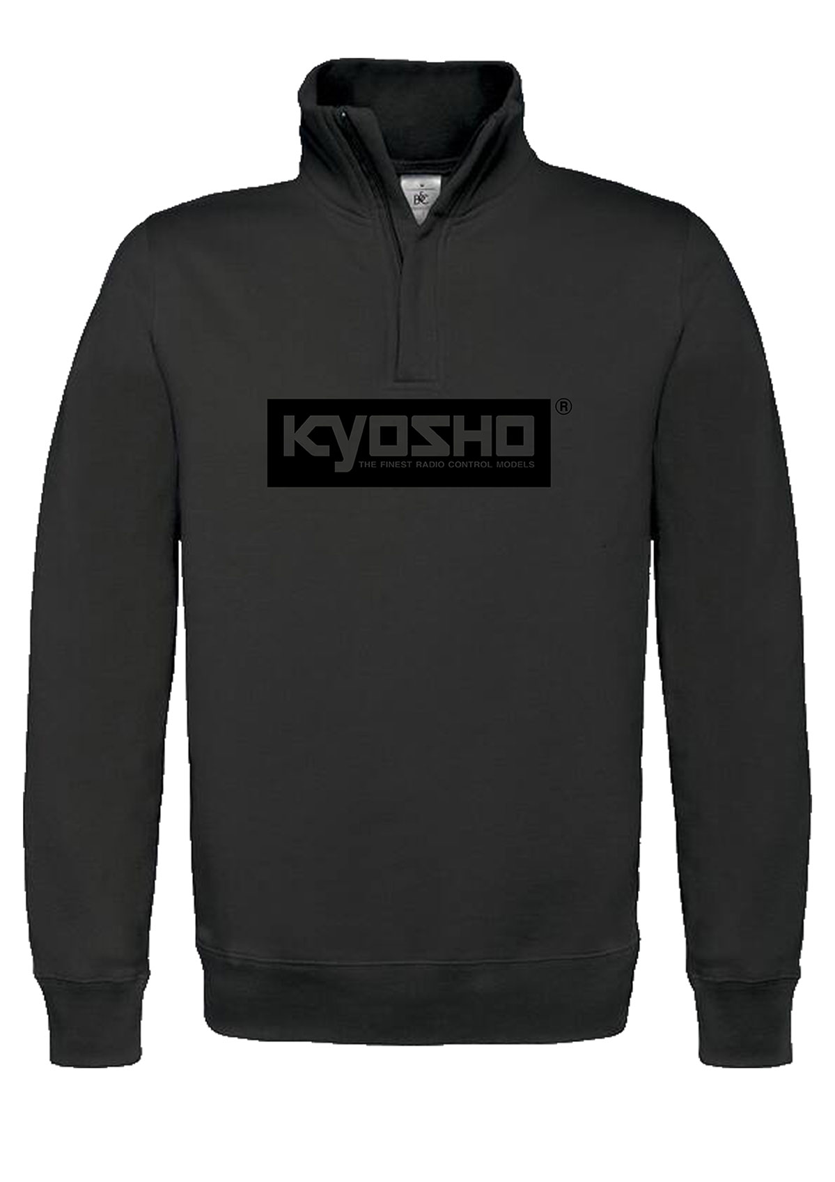 Kyosho Zip Up Sweatshirt K24 Black - M