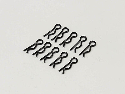 Body retaining Pins 1:10 (10) Small 4mm