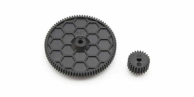Kyosho  Fazer FZD2 84 Teeth Spur Gear & 24 Teeth Pinion (48Dp)