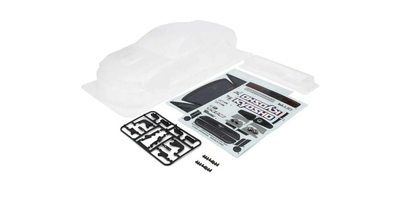 Kyosho Fazer FZ02 1:10 Ford Mustang GT-R 2005 Clear Body Set Kyosho Fazer FZ02 1:10 Ford Mustang GT-R 2005 Clear Body Set