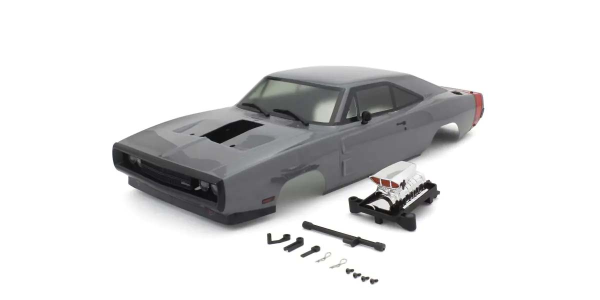 Kyosho Fazer FZ02-VE 1:10 Dodge Charger 1970 - Grey