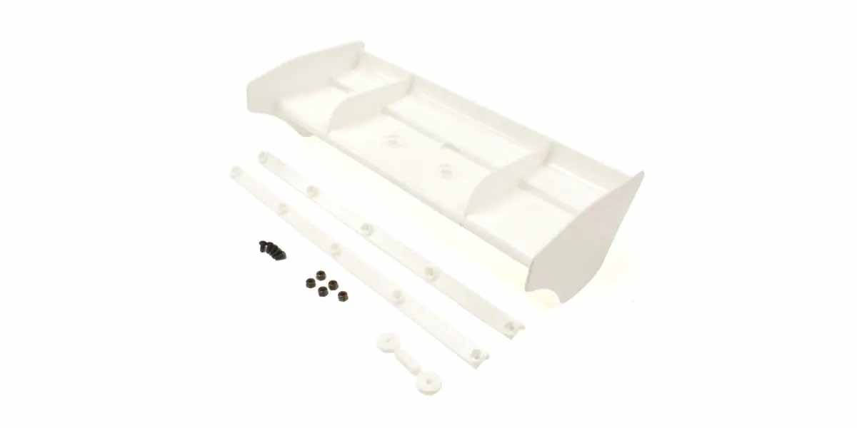 Nylon Wing 1:8 Kyosho Inferno MP9-MP10 - White