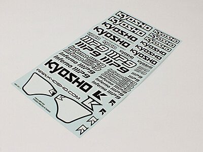 Decal Sheet Kyosho Inferno MP9 TKI4